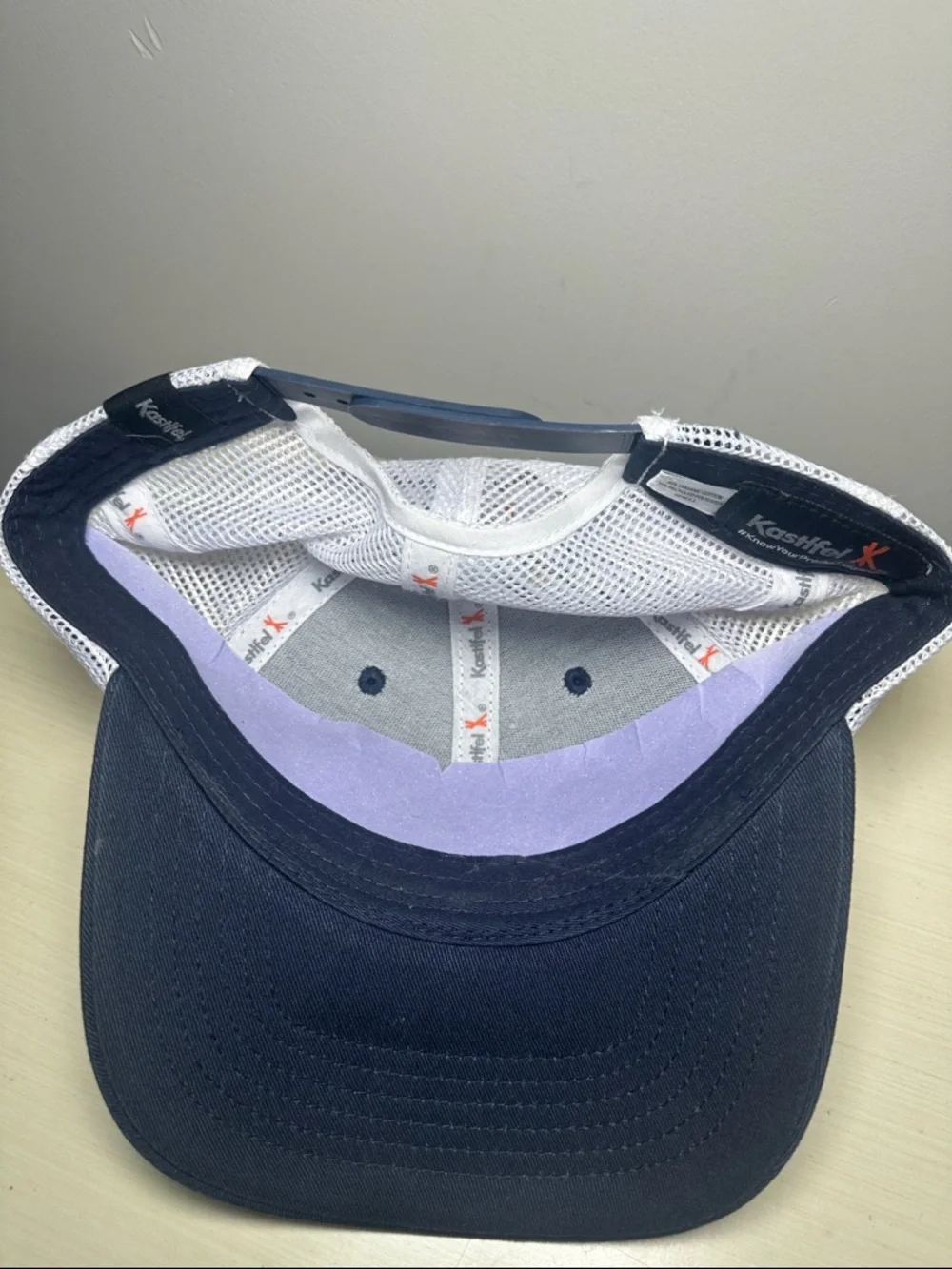 Hike More Worry Less Navy Baseball Cap